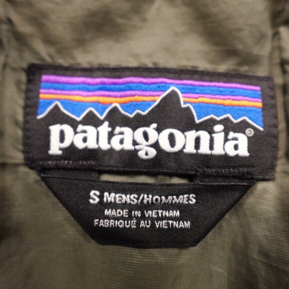 Patagonia Nano Puff Jacket Men’s Small Olive Green Lightweight Outdoor Insulated - Picture 3 of 15